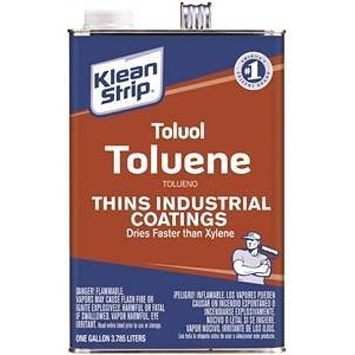 Toluene Thinner, 1 gal Container, Can Container